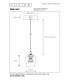 Berliane Pendant light Ø12cm LED Dim. 2700K - With replaceable LED module - Transparent-7