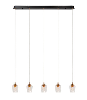 Berliane Pendant light - LED Dim. 2700K - With replaceable LED module - Transparent-1