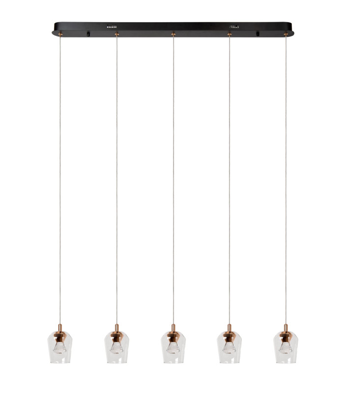 Berliane Pendant light - LED Dim. 2700K - With replaceable LED module - Transparent-3