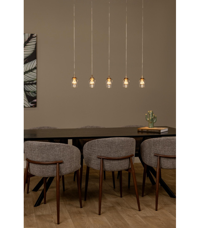Berliane Pendant light - LED Dim. 2700K - With replaceable LED module - Transparent-4
