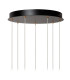 Berliane Pendant light Ø39cm LED Dim. 2700K - With replaceable LED module - Transparent-6
