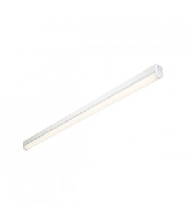 Integrated LED 4ft Linear Batten Opal, Gloss White - 1