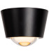Rigon Flush ceiling light Ø9cm LED 3000K - Black-3