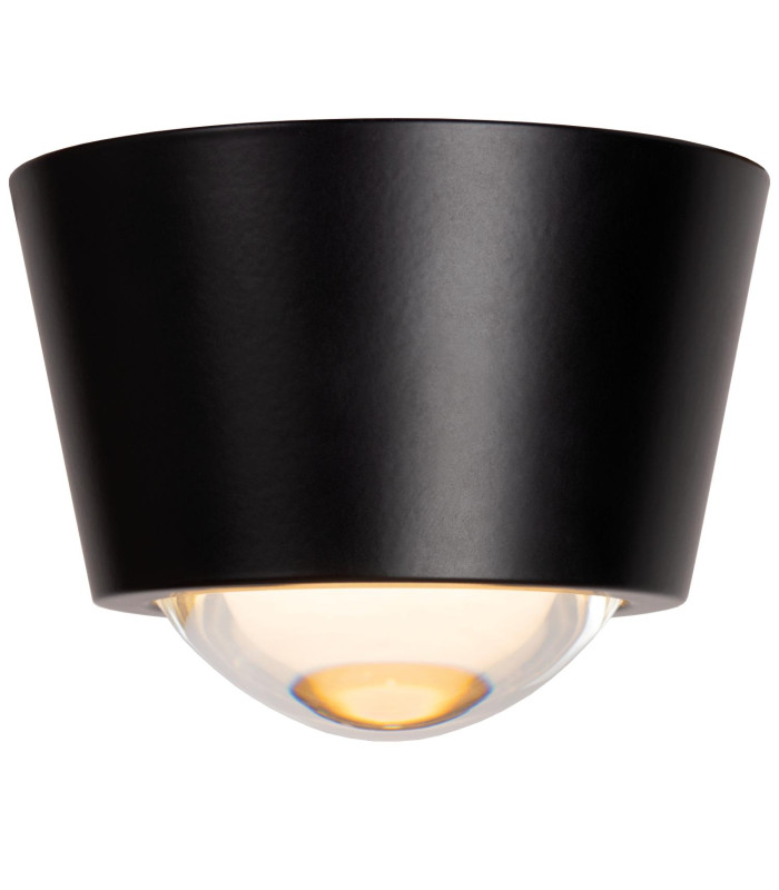 Rigon Flush ceiling light Ø9cm LED 3000K - Black-3