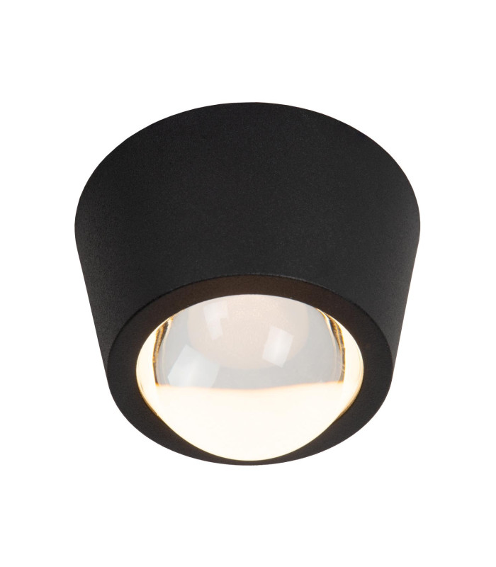 Rigon Flush ceiling light Ø9cm LED 3000K - Black-4