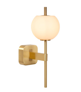Elda Wall light Bathroom - 1xG9 IP44 - Matt Gold Brass-1