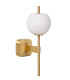 Elda Wall light Bathroom - 1xG9 IP44 - Matt Gold Brass-2