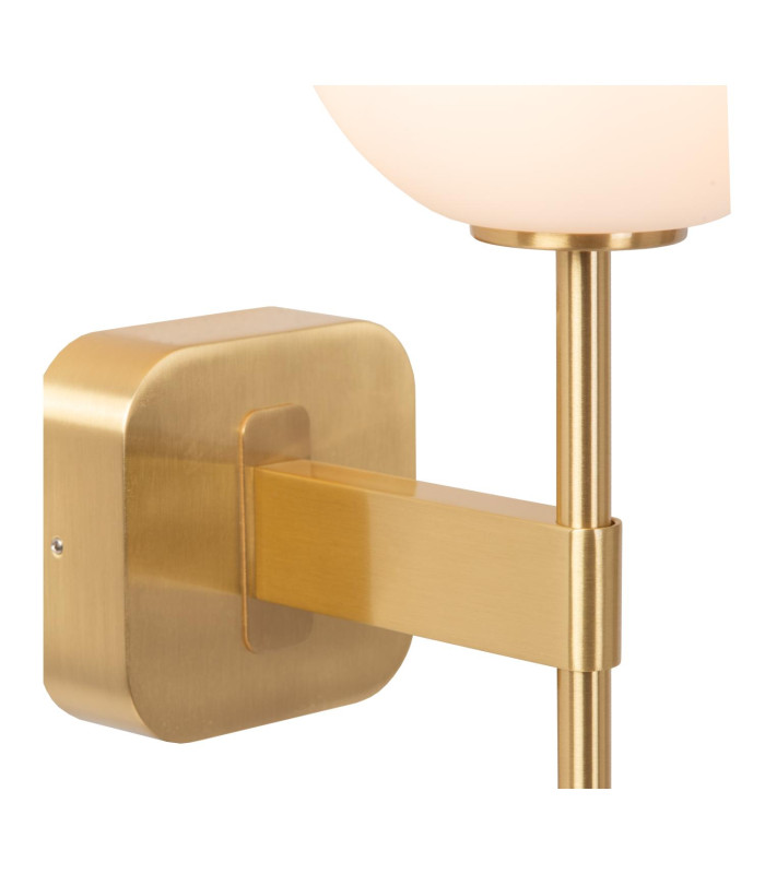 Elda Wall light Bathroom - 1xG9 IP44 - Matt Gold Brass-3