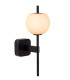 Elda Wall light Bathroom - 1xG9 IP44 - Black-1