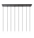Chayanne Pendant light - 8xE14 - Black-6