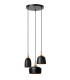 Chayanne Pendant light Ø30cm 3xE14 - Black-3
