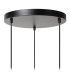 Chayanne Pendant light Ø30cm 3xE14 - Black-6