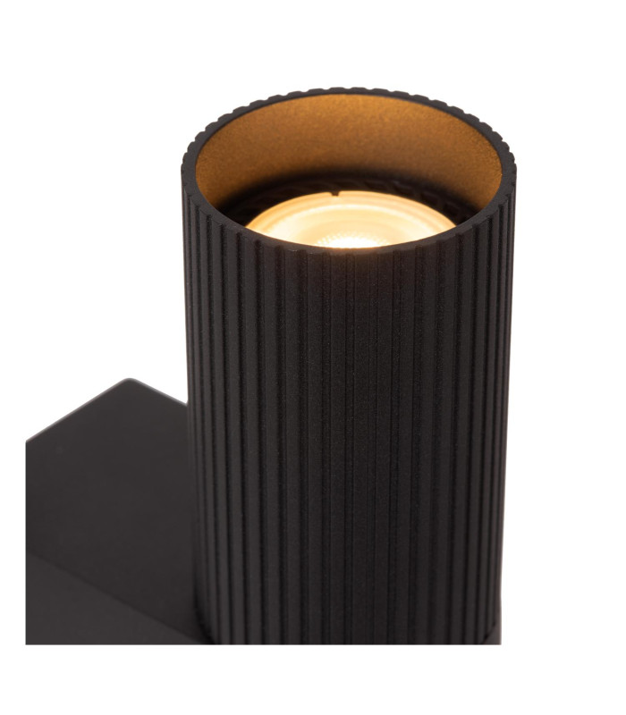 Clubs Wall spotlight Wall light - 2xGU10 - Black-3