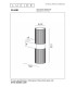Clubs Wall spotlight Wall light - 2xGU10 - Black-5