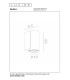 Dupla Wall spotlight Wall light - 1xGU10 (MR11) - Grey iron-5