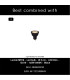Dupla Wall spotlight Wall light - 1xGU10 (MR11) - Grey iron-6