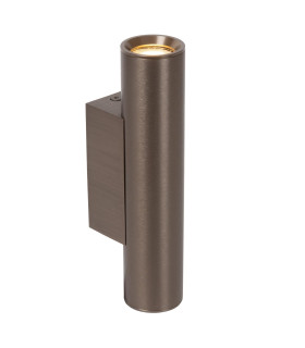 Dupla Wall spotlight Wall light - 2xGU10 (MR11) - Rust Brown-1