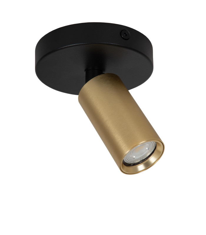 Ritmo Ceiling spotlight Ø10cm 1xGU10 (MR11) - Matt Gold Brass-2