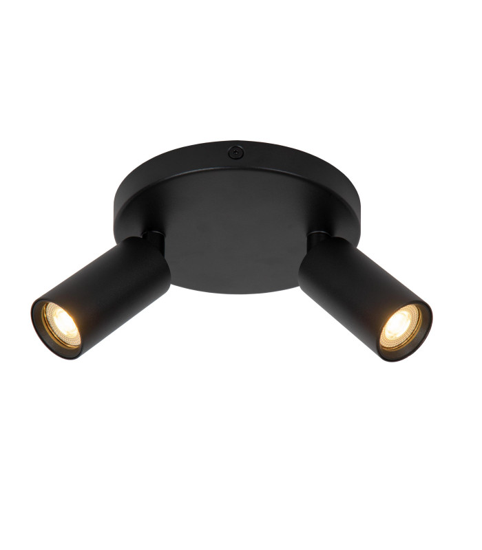 Ritmo Ceiling spotlight Ø15cm 2xGU10 (MR11) - Black-1