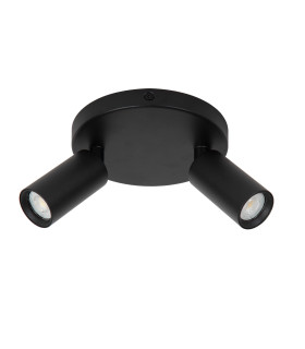 Ritmo Ceiling spotlight Ø15cm 2xGU10 (MR11) - Black-2