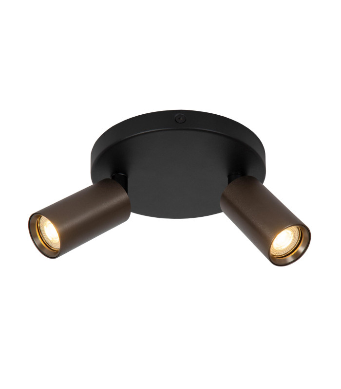 Ritmo Ceiling spotlight Ø15cm 2xGU10 (MR11) - Coffee-1