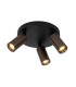Ritmo Ceiling spotlight Ø18cm 3xGU10 (MR11) - Coffee-1