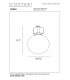 Track Tycho Track Spot 1-circuit Track lighting system - 1xG9 - Opal (Extension)-3