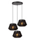 Jessica Pendant light Ø35.5cm 3xE27 - Black-1