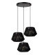 Jessica Pendant light Ø35.5cm 3xE27 - Black-3