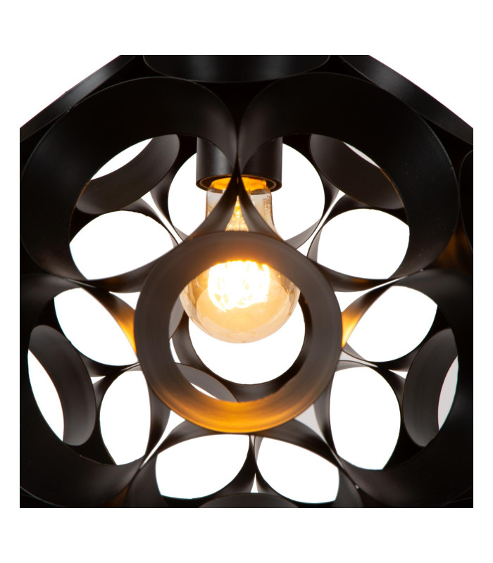 Hannelore Pendant light Ø30cm 1xE27 - Black-6