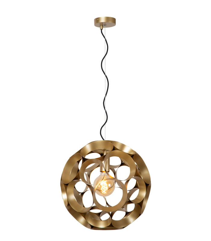 Hannelore Pendant light Ø40cm 1xE27 - Matt Gold Brass-1
