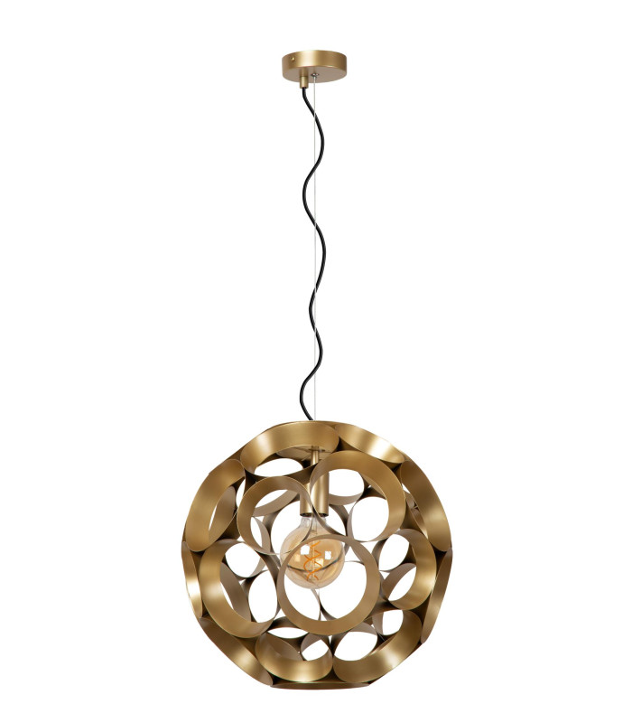 Hannelore Pendant light Ø40cm 1xE27 - Matt Gold Brass-3