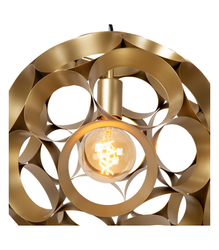 Hannelore Pendant light Ø40cm 1xE27 - Matt Gold Brass-5