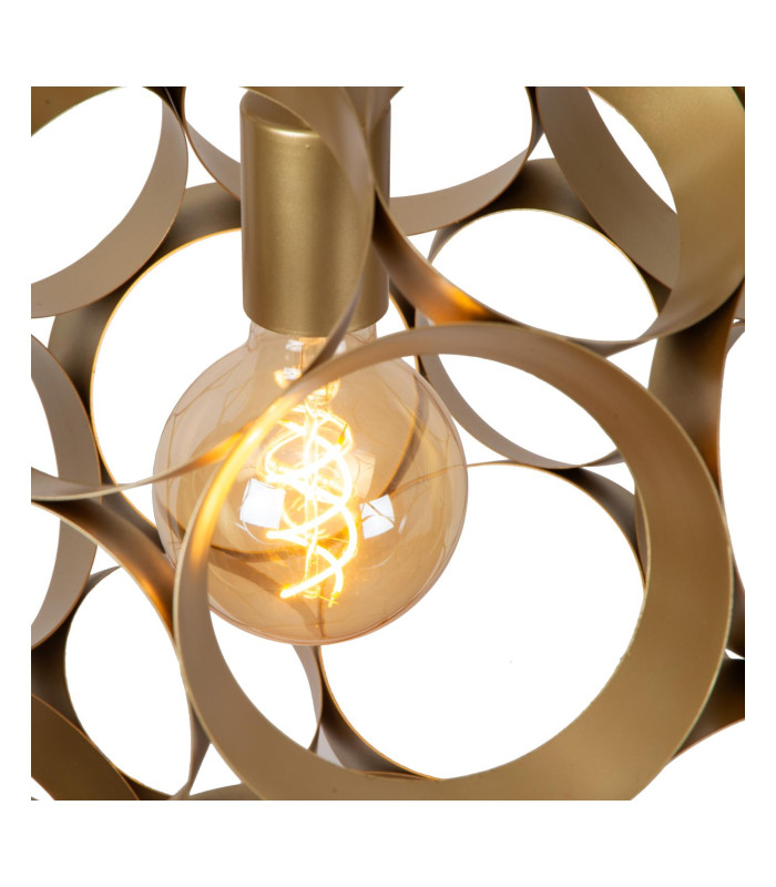 Hannelore Pendant light Ø40cm 1xE27 - Matt Gold Brass-6