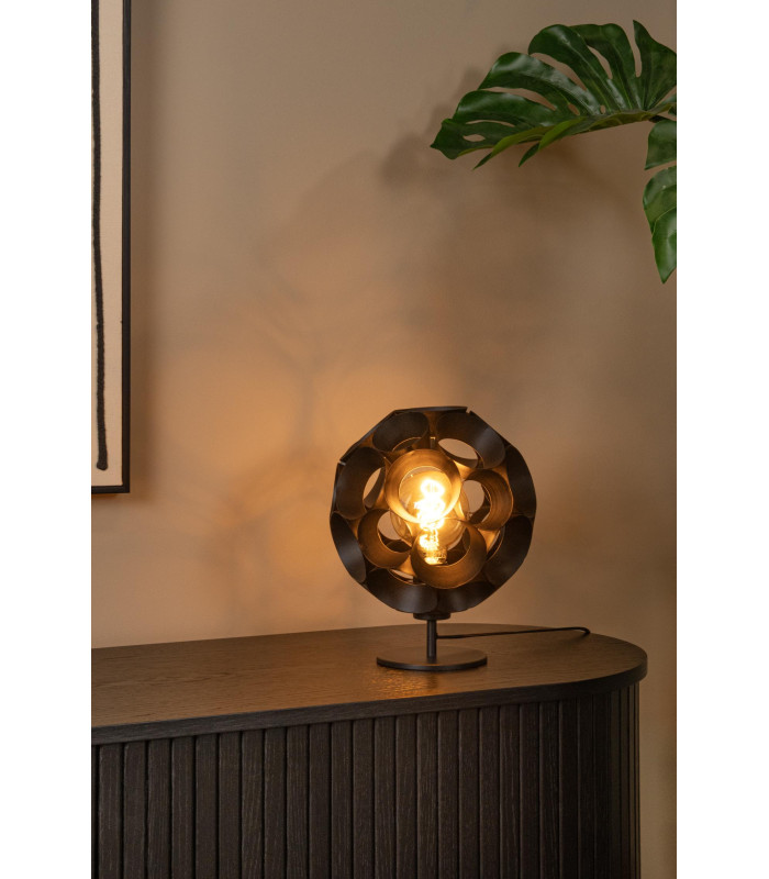 Hannelore Table lamp Ø25cm 1xE27 - Black-4