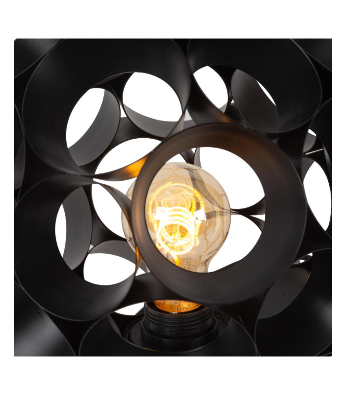Hannelore Table lamp Ø25cm 1xE27 - Black-5