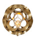 Hannelore Floor lamp Ø30cm 1xE27 - Matt Gold Brass-5