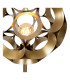 Hannelore Floor lamp Ø30cm 1xE27 - Matt Gold Brass-6