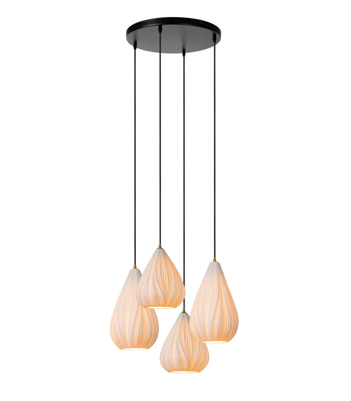 Cinzia Pendant light Ø55.5cm 4xE27 - White-1