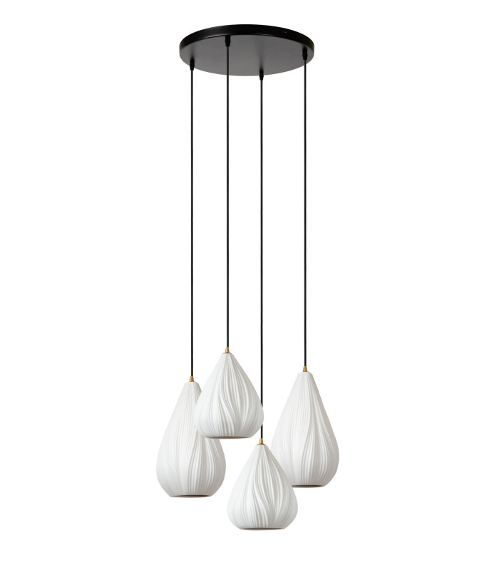 Cinzia Pendant light Ø55.5cm 4xE27 - White-3