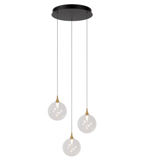 Premium Gisela Pendant light Ø36cm LED Dim. 2700K - Transparent-1