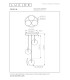 Premium Gisela Pendant light Ø36cm LED Dim. 2700K - Amber-7