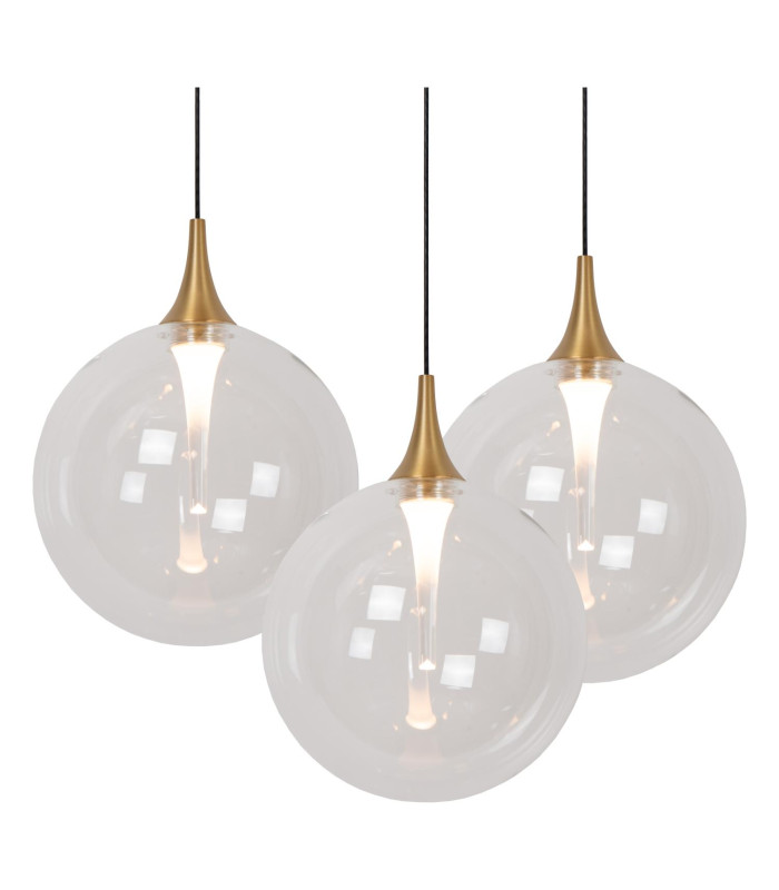 Premium Gisela Pendant light Ø48cm LED Dim. 2700K - Transparent-7