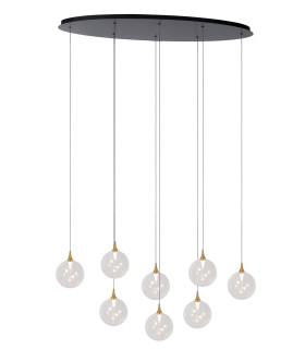 Premium Gisela Pendant light - LED Dim. 2700K - Transparent-1