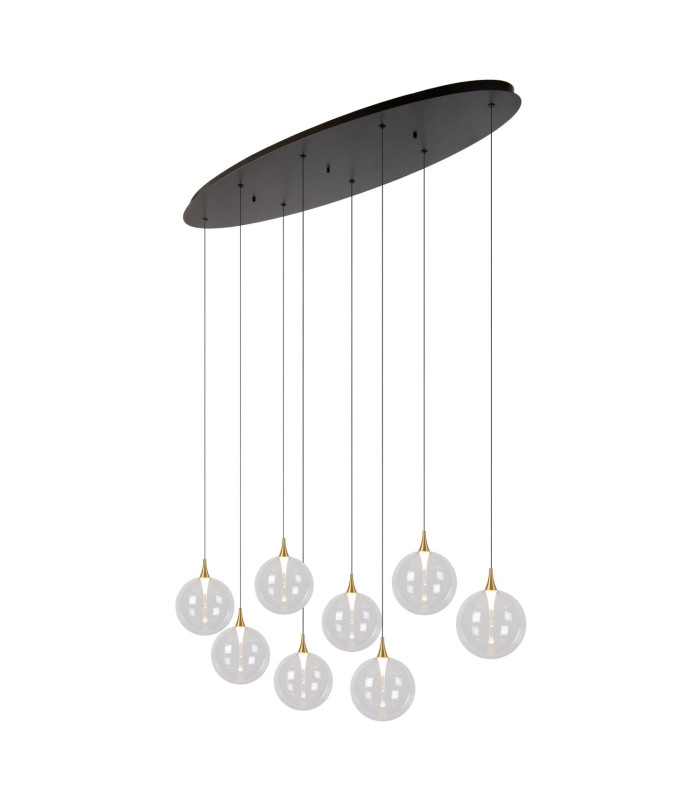 Premium Gisela Pendant light - LED Dim. 2700K - Transparent-9