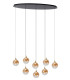 Premium Gisela Pendant light - LED Dim. 2700K - Amber-1
