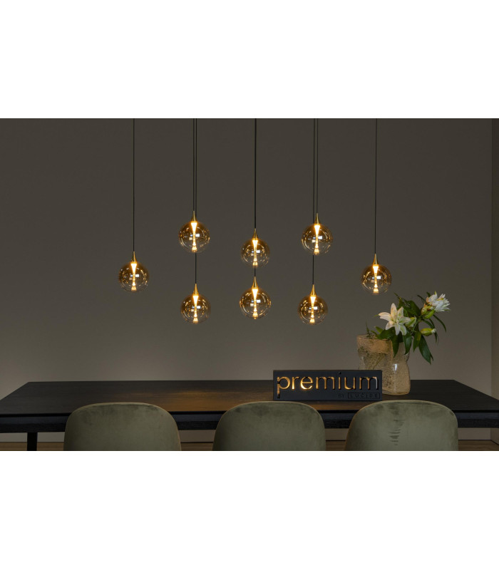 Premium Gisela Pendant light - LED Dim. 2700K - Amber-4