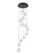 Premium Gisela Pendant light Ø61cm LED Dim. 2700K - Transparent-1