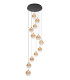 Premium Gisela Pendant light Ø61cm LED Dim. 2700K - Amber-1