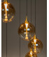 Premium Gisela Pendant light Ø61cm LED Dim. 2700K - Amber-5